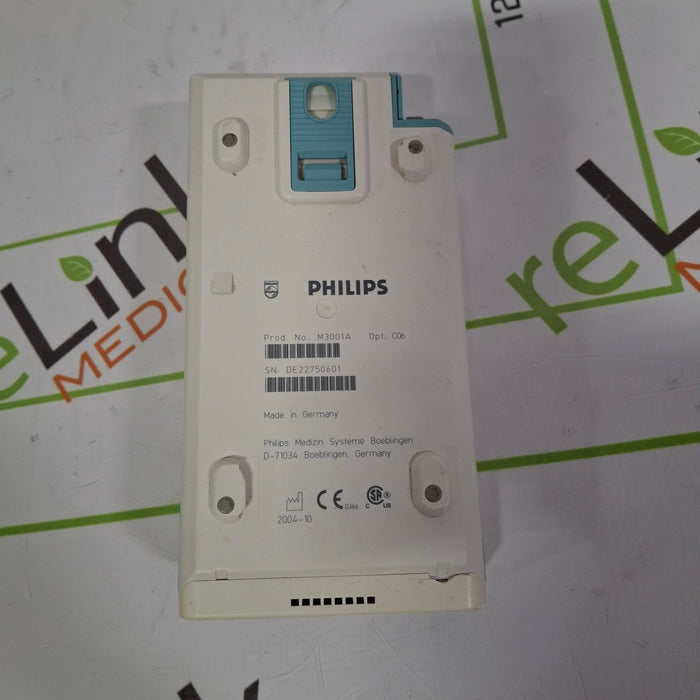Philips M3001A-C06 Fast SpO2, NIBP, ECG, Temp, IBP MMS Module