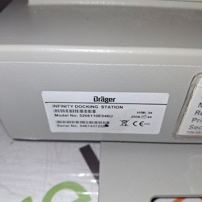 Draeger Medical Infinity Docking Station Infinity Delta Series