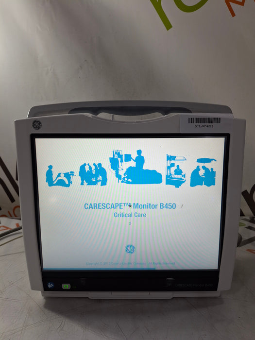 GE Healthcare Carescape B450 Critical Care Patient Monitor