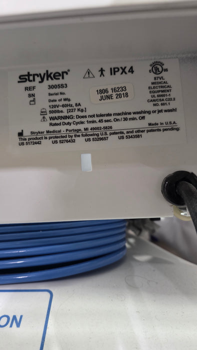 Stryker Secure III 3005 Hospital Bed