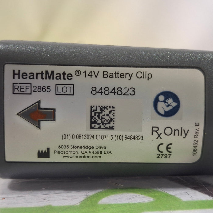 Thoratec 2865 HeartMate 14V Battery Clip