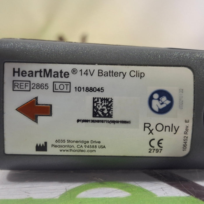Thoratec 2865 HeartMate 14V Battery Clip