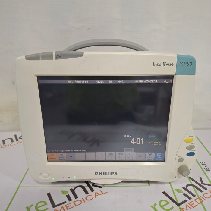 Philips IntelliVue MP50 Patient Monitor