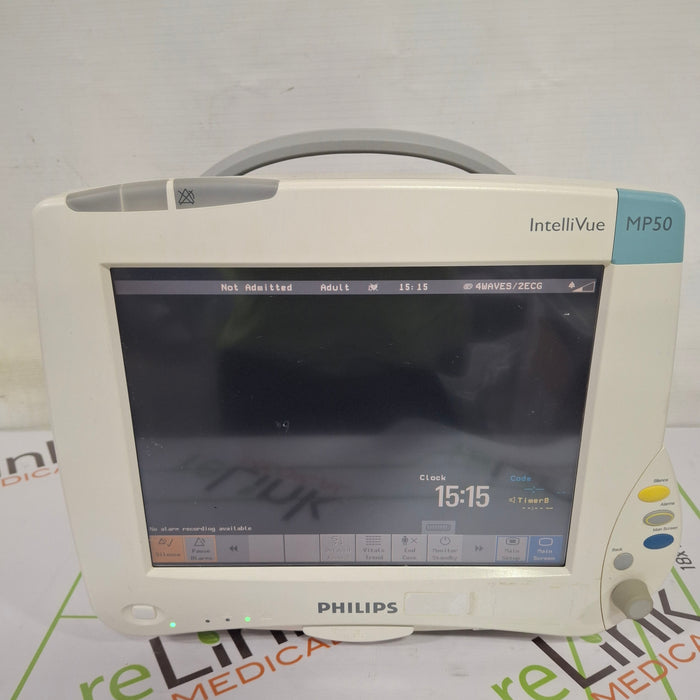 Philips IntelliVue MP50 Patient Monitor