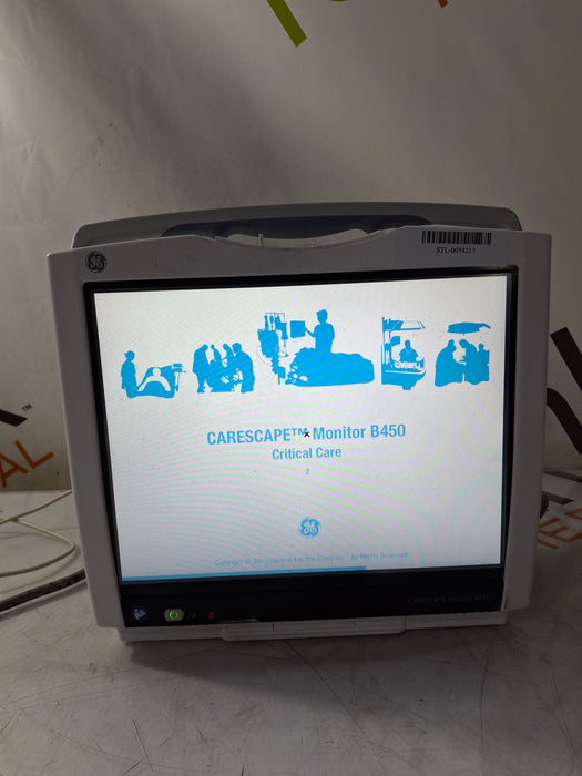 GE Healthcare Carescape B450 Critical Care Patient Monitor
