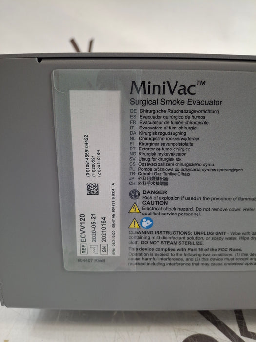 Megadyne MiniVac Surgical Smoke Evacuator