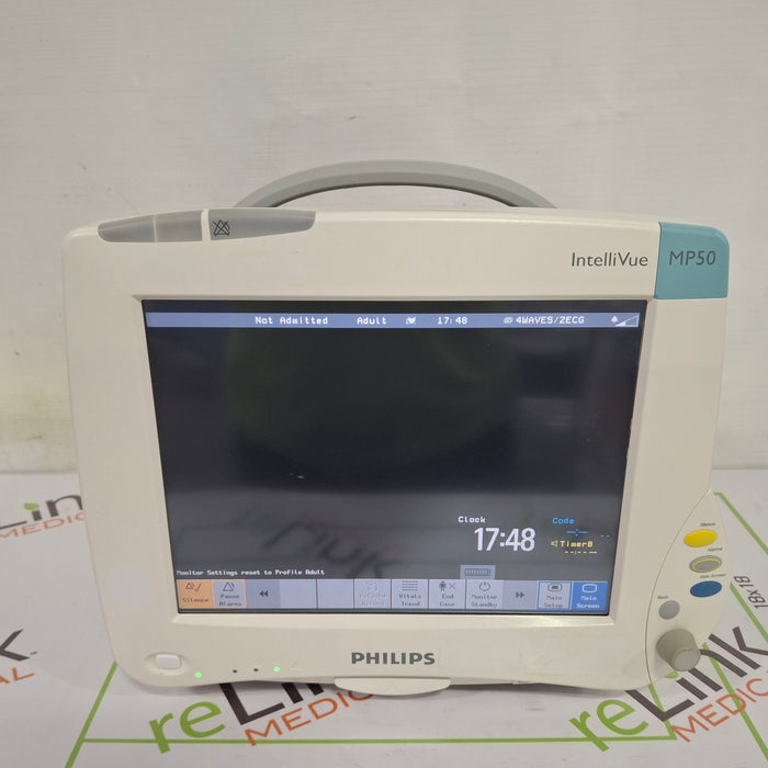 Philips IntelliVue MP50 Patient Monitor