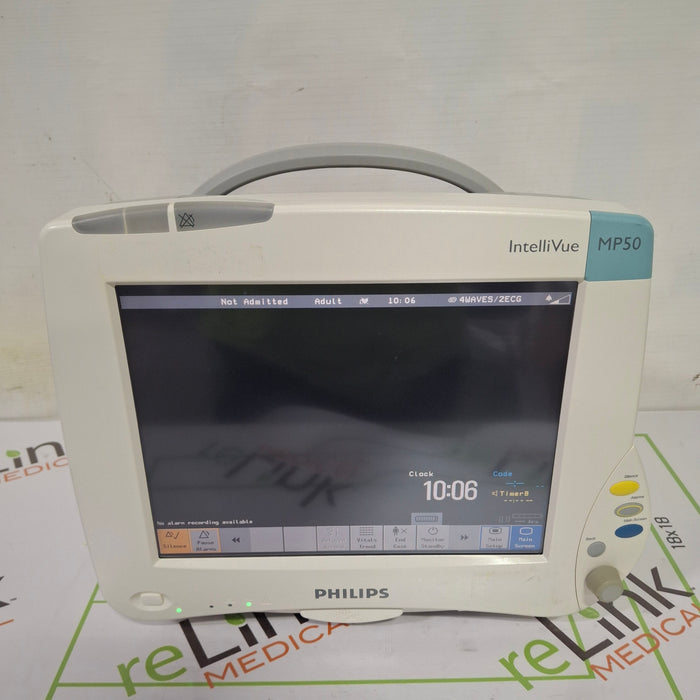 Philips IntelliVue MP50 Patient Monitor
