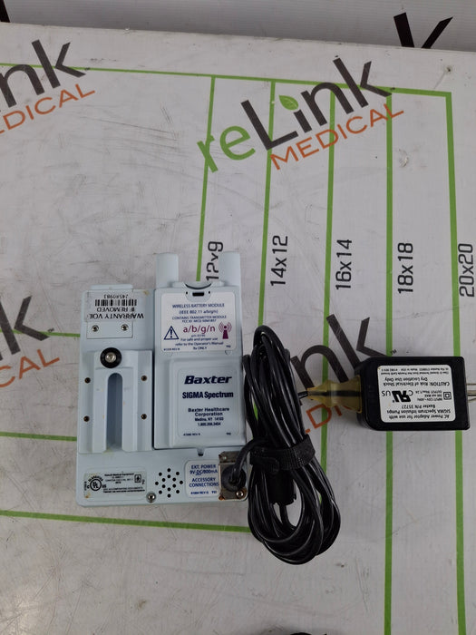 Baxter Sigma Spectrum 6.05.13 with A/B/G/N Battery Infusion Pump