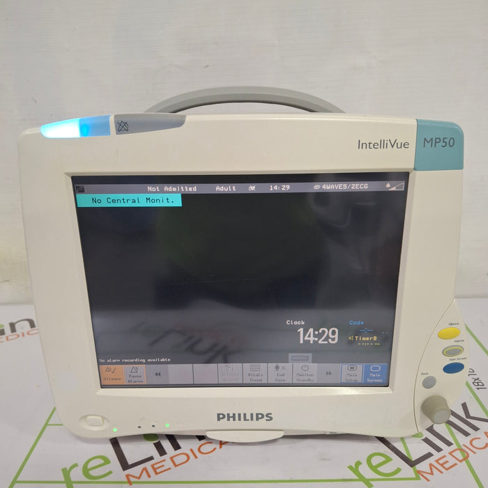 Philips IntelliVue MP50 Patient Monitor