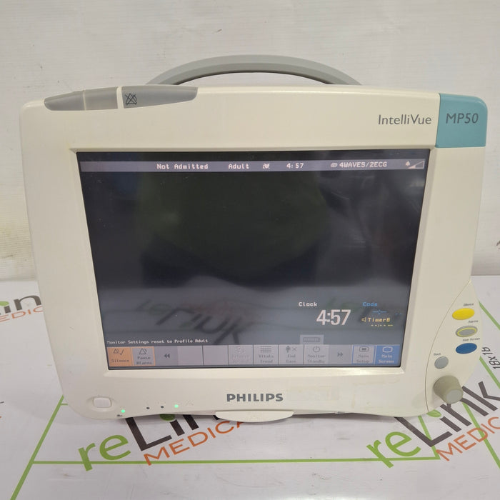 Philips IntelliVue MP50 Patient Monitor