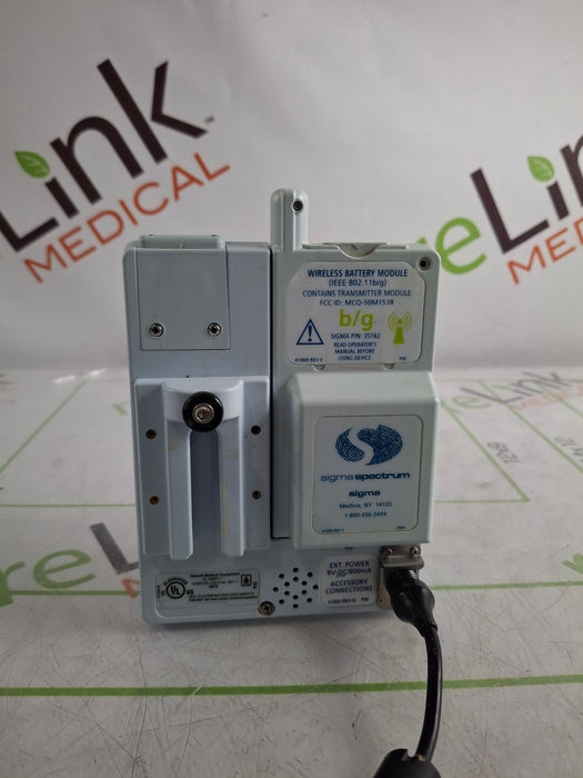 Baxter Sigma Spectrum 6.02.07 with B/G Battery Infusion Pump