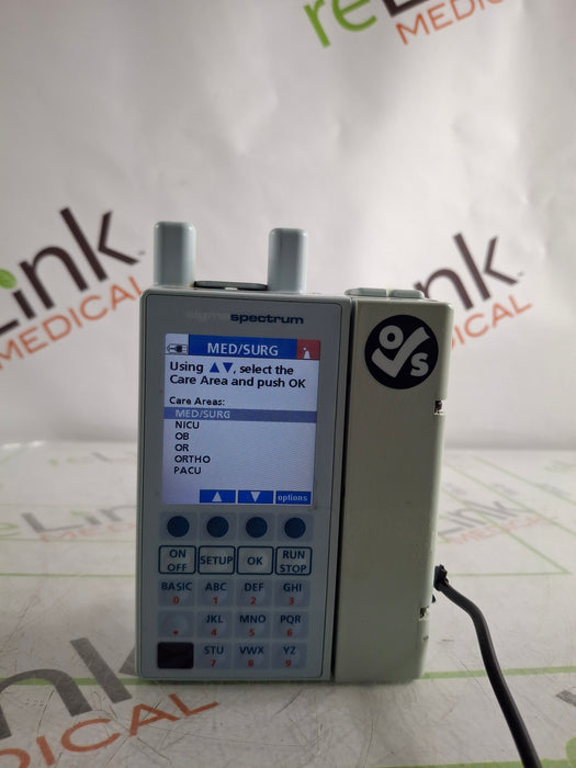 Baxter Sigma Spectrum 6.05.13 with A/B/G/N Battery Infusion Pump