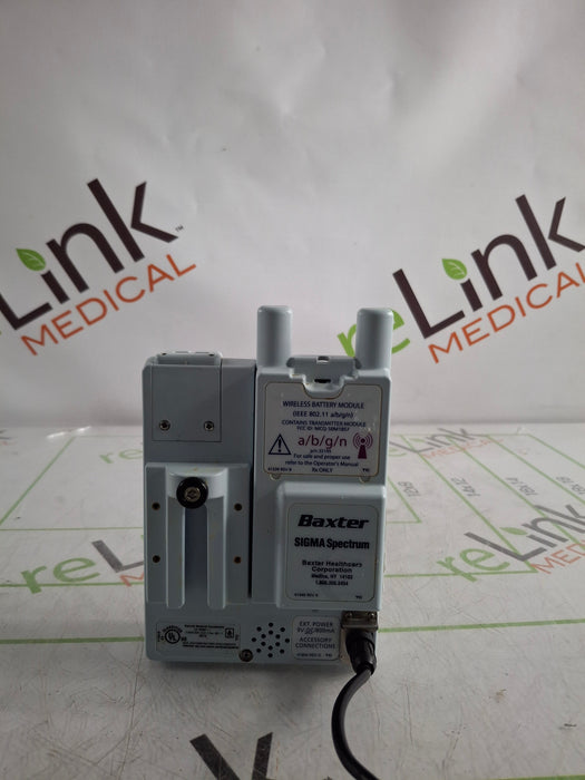 Baxter Sigma Spectrum 6.05.13 with A/B/G/N Battery Infusion Pump