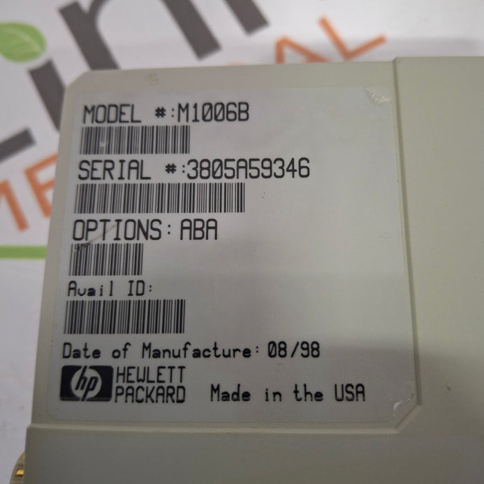 Philips M1006B Single Parameter IBP Module