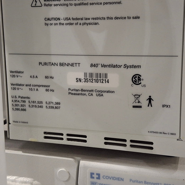 Puritan Bennett 840 Ventilator