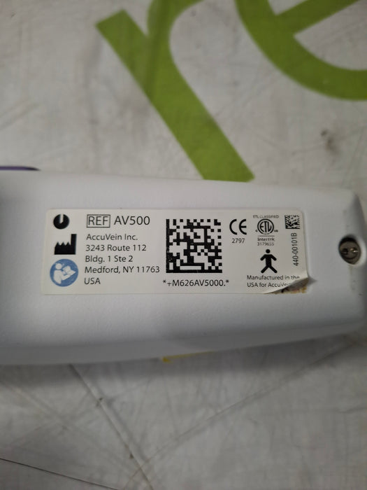 AccuVein AV500 UV Light Vein Finder