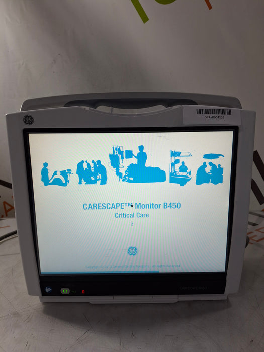 GE Healthcare Carescape B450 Critical Care Patient Monitor