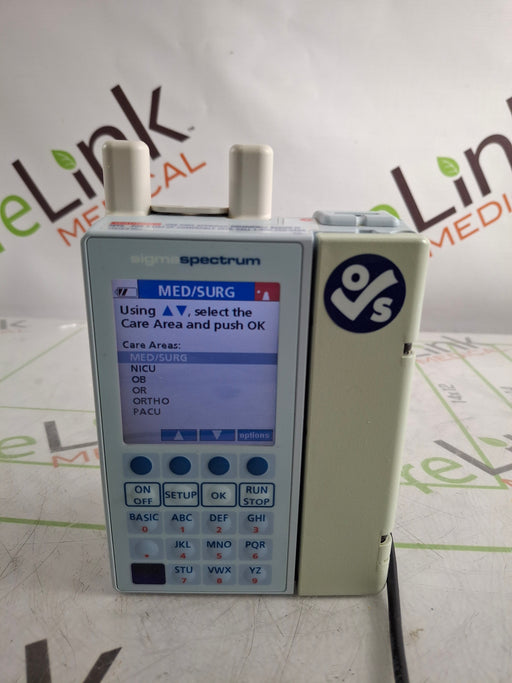 Baxter Baxter Sigma Spectrum 6.05.15 with A/B/G/N Battery Infusion Pump Infusion Pump reLink Online