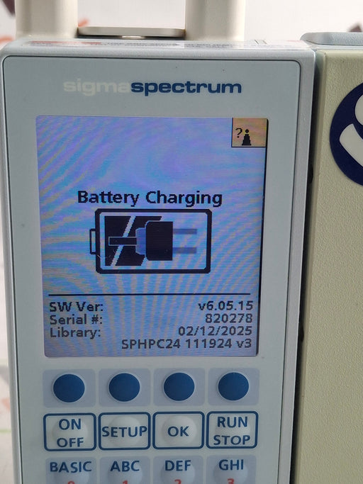 Baxter Baxter Sigma Spectrum 6.05.15 with A/B/G/N Battery Infusion Pump Infusion Pump reLink Online