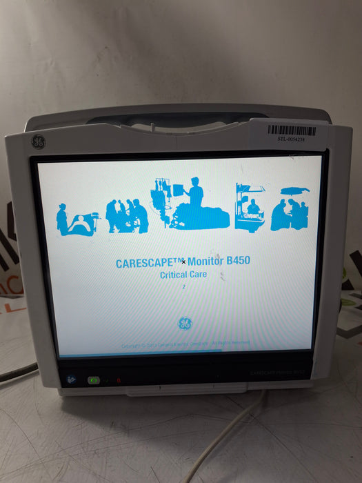GE Healthcare Carescape B450 Critical Care Patient Monitor