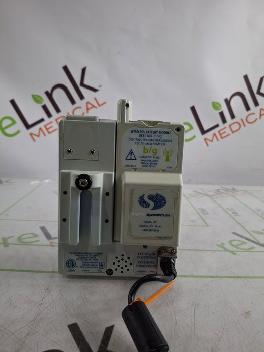 Baxter Sigma Spectrum 6.05.14 with B/G Battery Infusion Pump