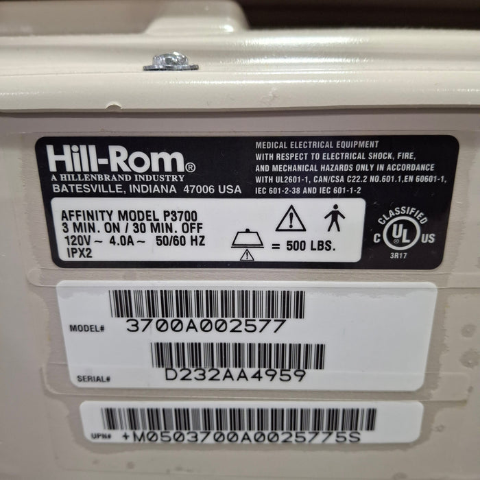 Hill-Rom Affinity 3 Patient Birthing Bed
