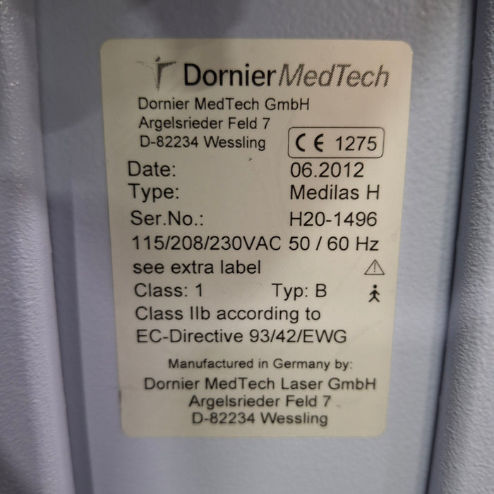 Dornier Medical Systems Medilas H20 Laser