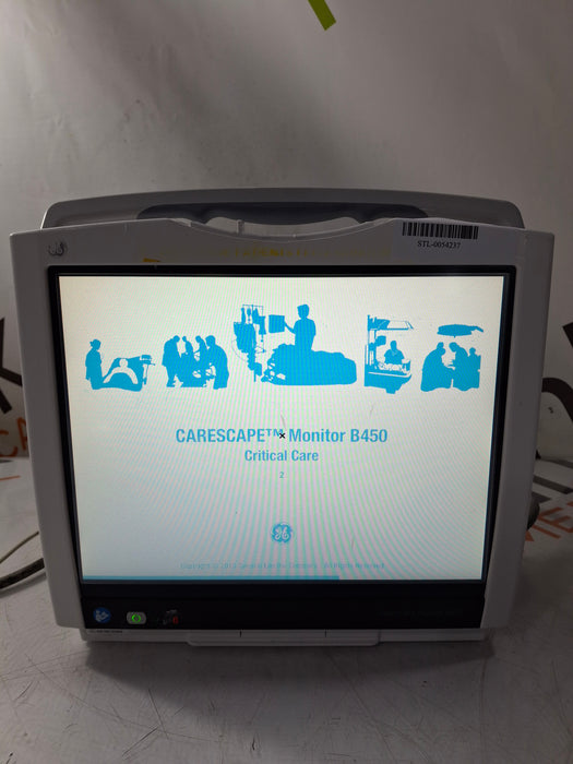 GE Healthcare Carescape B450 Critical Care Patient Monitor