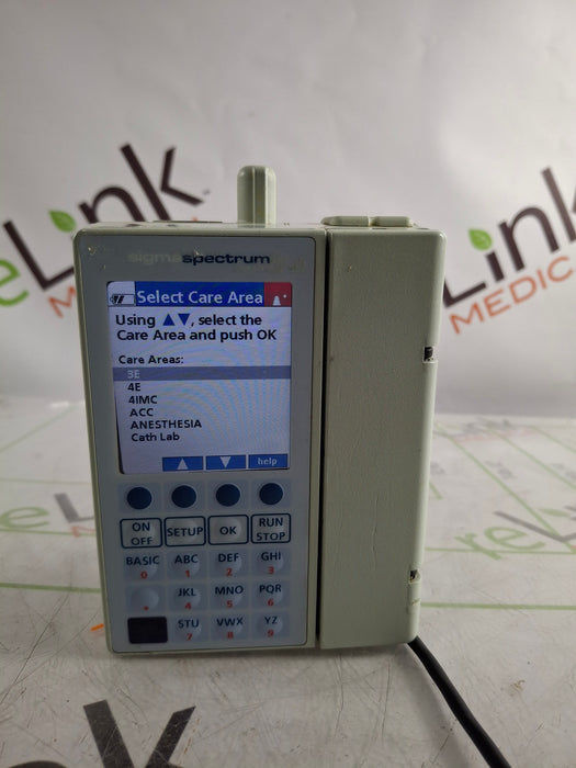 Baxter Sigma Spectrum 6.02.07 with B/G Battery Infusion Pump