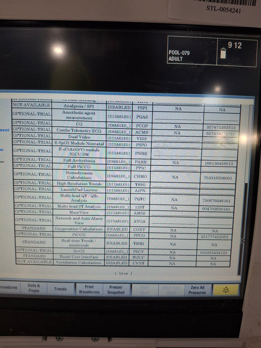 GE Healthcare Carescape B450 Critical Care Patient Monitor