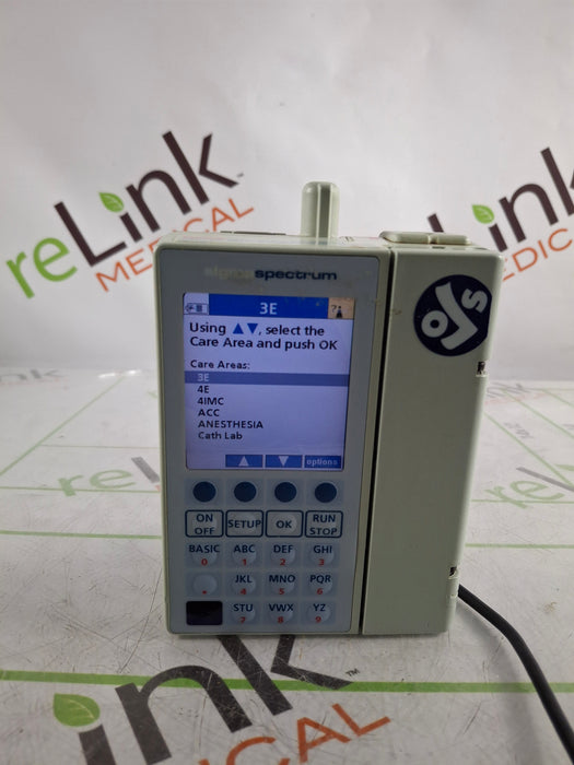 Baxter Sigma Spectrum 6.05.14 with B/G Battery Infusion Pump