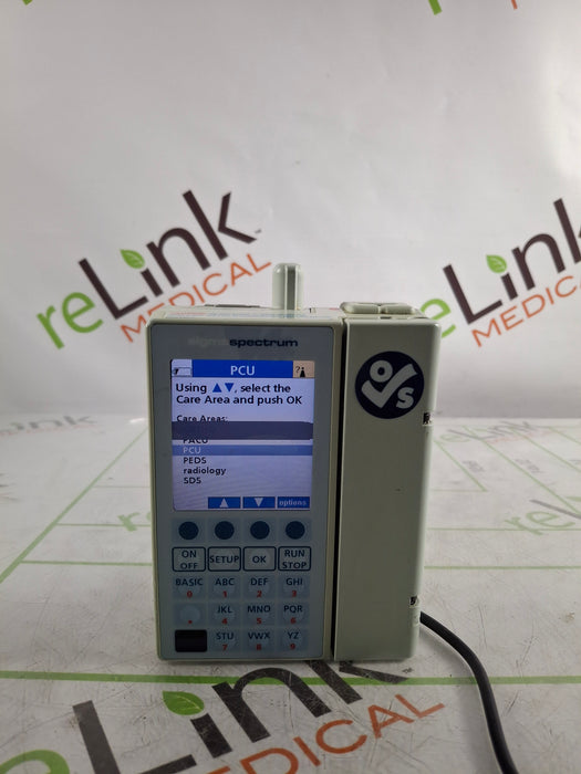 Baxter Sigma Spectrum 6.05.13 with B/G Battery Infusion Pump