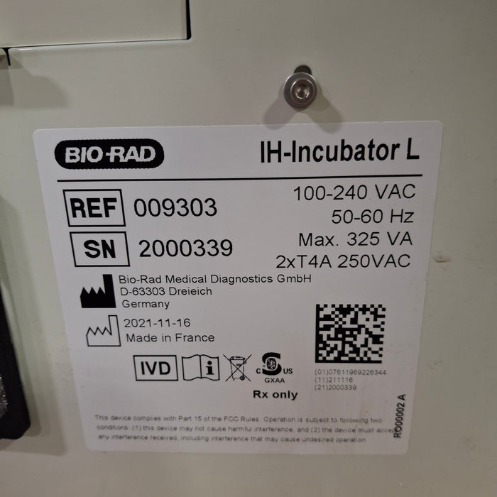 Bio-Rad IH-Incubator L Incubator