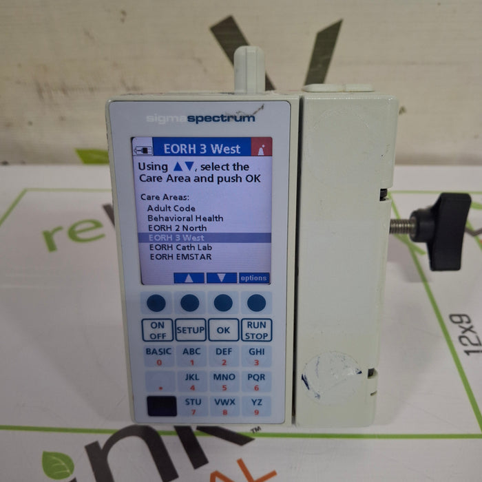 Baxter Sigma Spectrum 6.05.15 with B/G Battery Infusion Pump