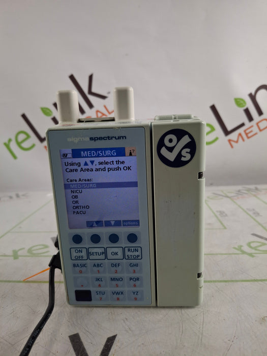 Baxter Sigma Spectrum 6.05.14 with A/B/G/N Battery Infusion Pump