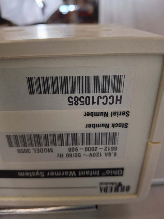 Ohmeda Medical Ohio Model 4400 Infant Warmer