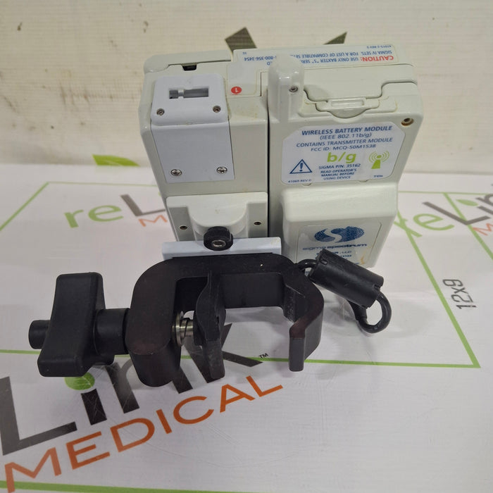 Baxter Sigma Spectrum 6.05.13 with B/G Battery Infusion Pump