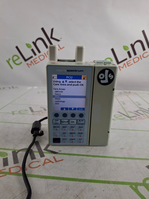 Baxter Baxter Sigma Spectrum 6.02.07 with A/B/G/N Battery Infusion Pump Infusion Pump reLink Online
