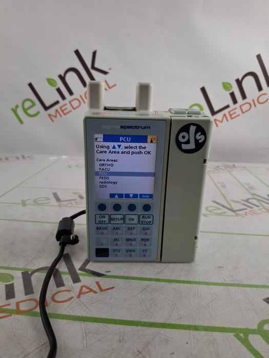 Baxter Sigma Spectrum 6.02.07 with A/B/G/N Battery Infusion Pump