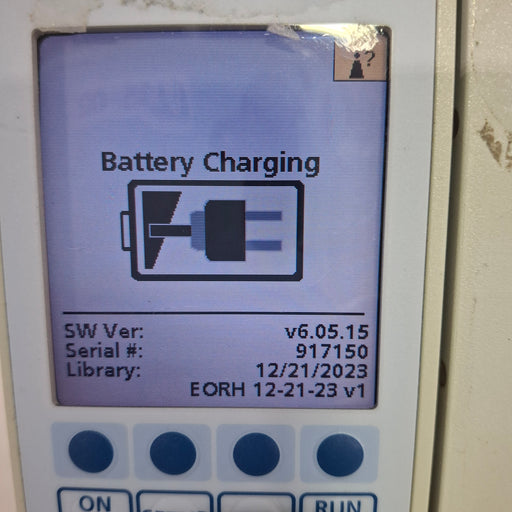 Baxter Baxter Sigma Spectrum 6.05.15 with B/G Battery Infusion Pump Infusion Pump reLink Online