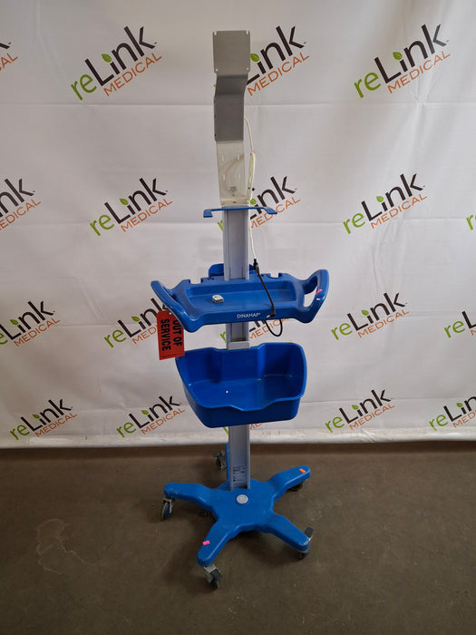 GE Healthcare Roll Stand Mobility Workstation for Dinamap Monitors