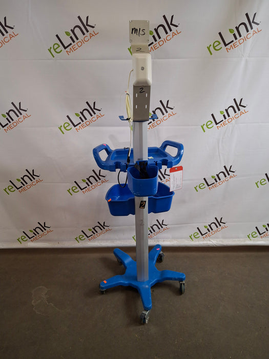 GE Healthcare Roll Stand Mobility Workstation for Dinamap Monitors