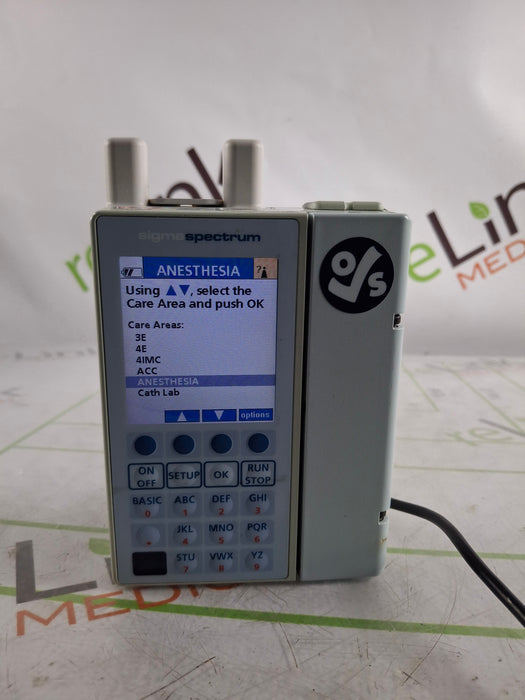Baxter Sigma Spectrum 6.05.14 with A/B/G/N Battery Infusion Pump