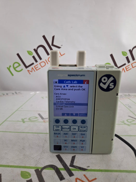 Baxter Sigma Spectrum 6.05.13 with A/B/G/N Battery Infusion Pump