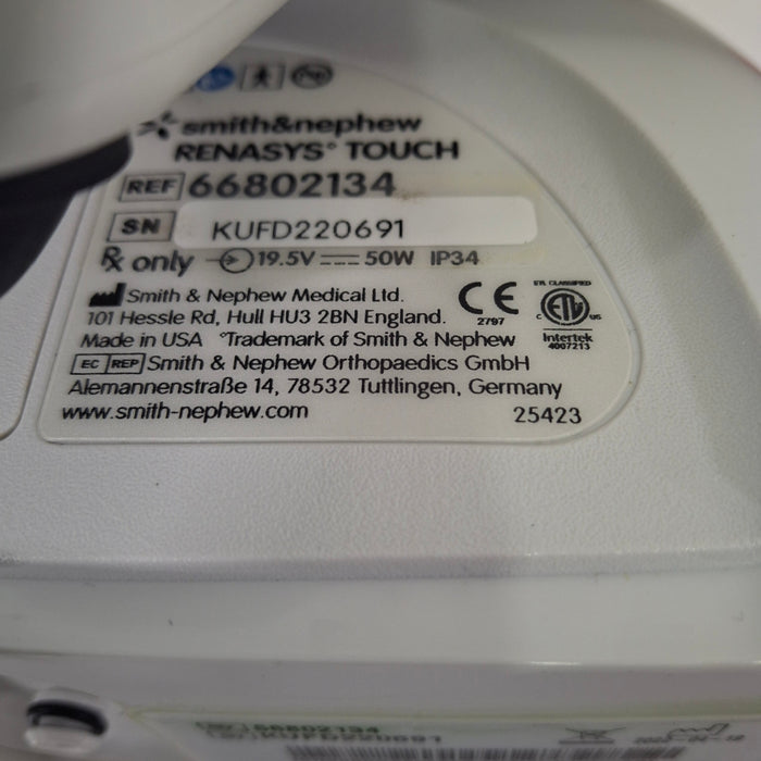 Smith & Nephew Renasys Touch Negative Pressure Wound Therapy System
