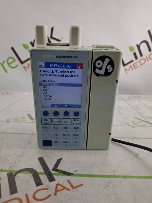 Baxter Sigma Spectrum 6.05.14 with A/B/G/N Battery Infusion Pump