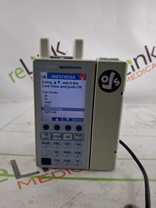 Baxter Sigma Spectrum 6.05.14 with A/B/G/N Battery Infusion Pump