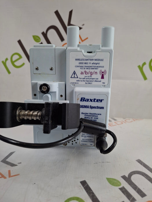 Baxter Sigma Spectrum 8.00.04 w/ A/B/G/N Battery Infusion Pump