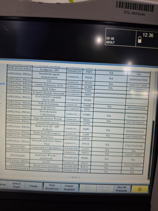 GE Healthcare Carescape B450 Critical Care Patient Monitor